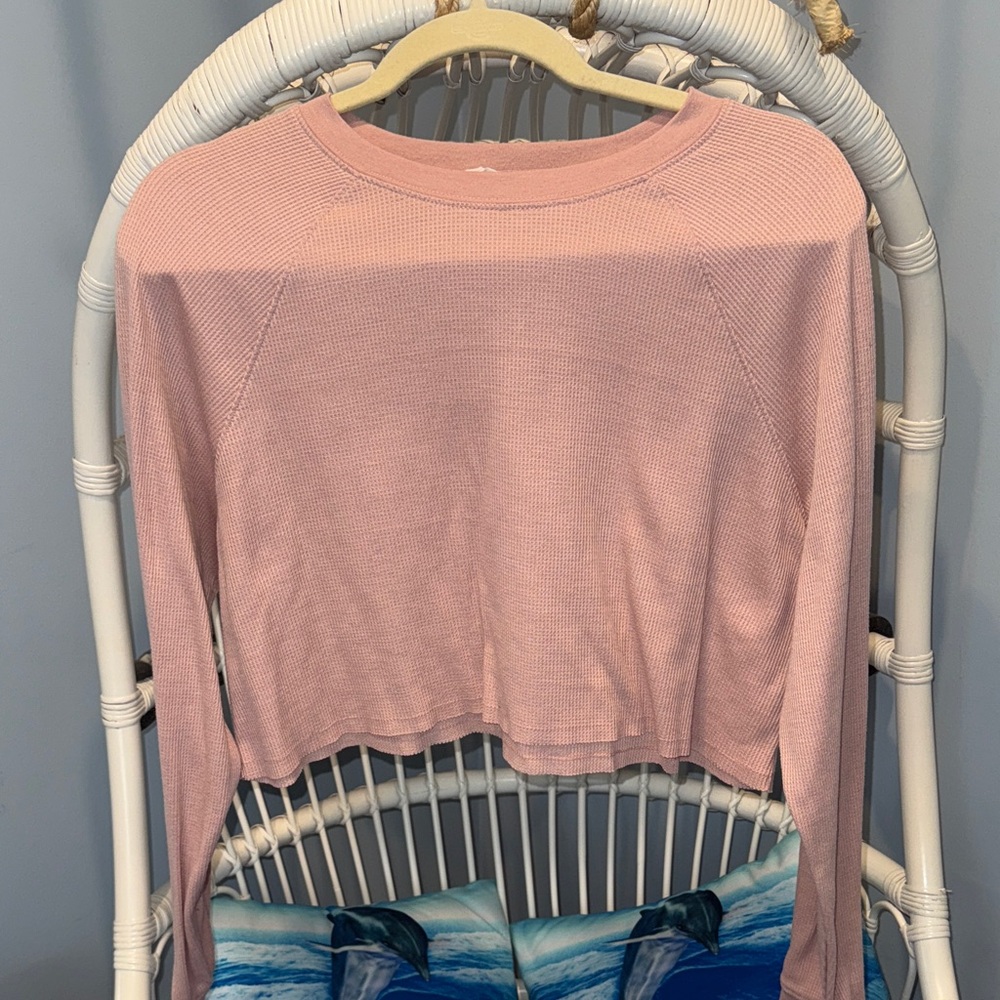 Fashion nova Double Zero Blush Long Sleeve Top